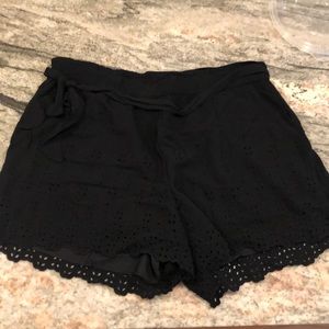 Brand new black loft shorts